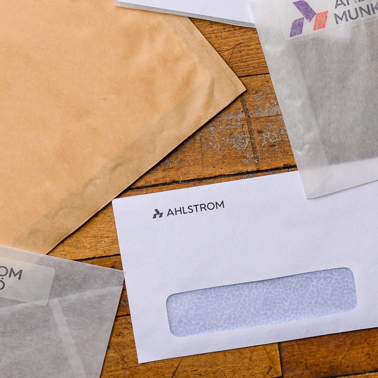 Envelope window paper